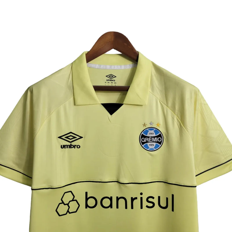 Camisa Grêmio Goleiro 23/24 - Torcedor Umbro Masculina - Amarela