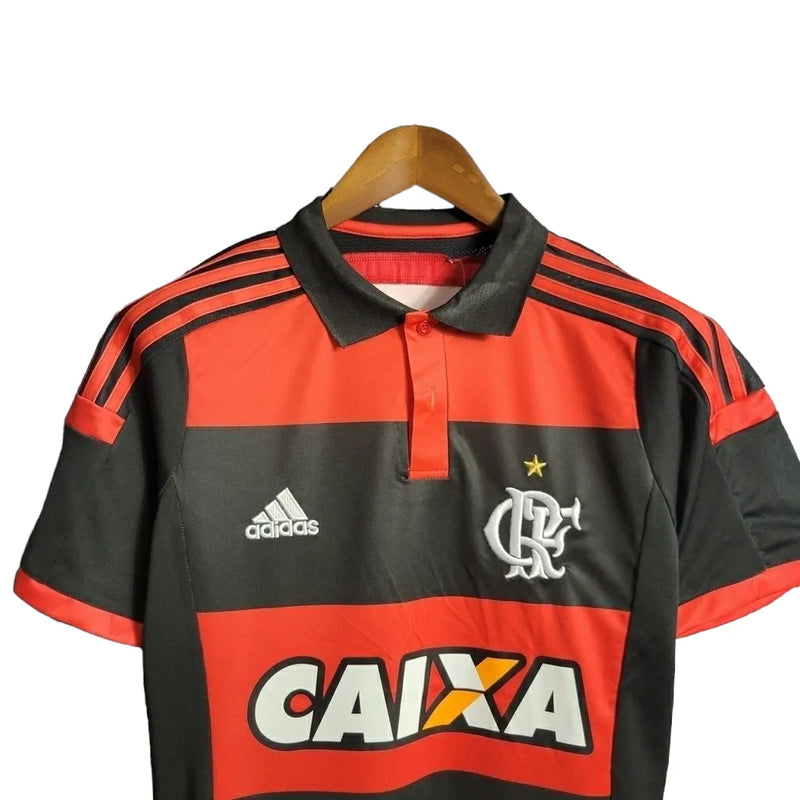 Camisa do Flamengo Retrô 2017/2018 Masculina Adidas - Preto e Vermelho