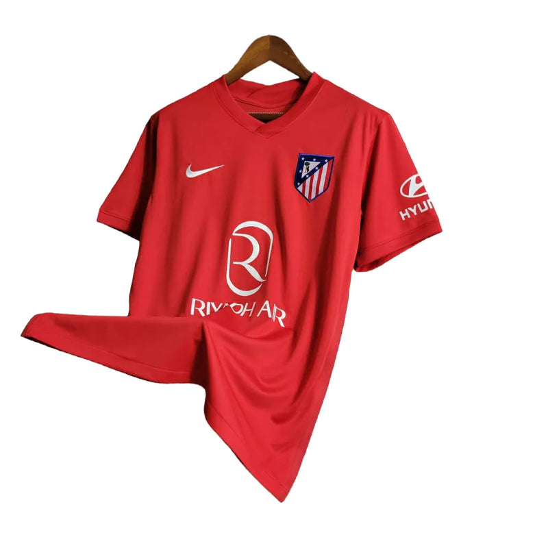 Camisa Atlético de Madrid Treino 23/24 - Nike Masculina - Vermelha com detalhes em branco