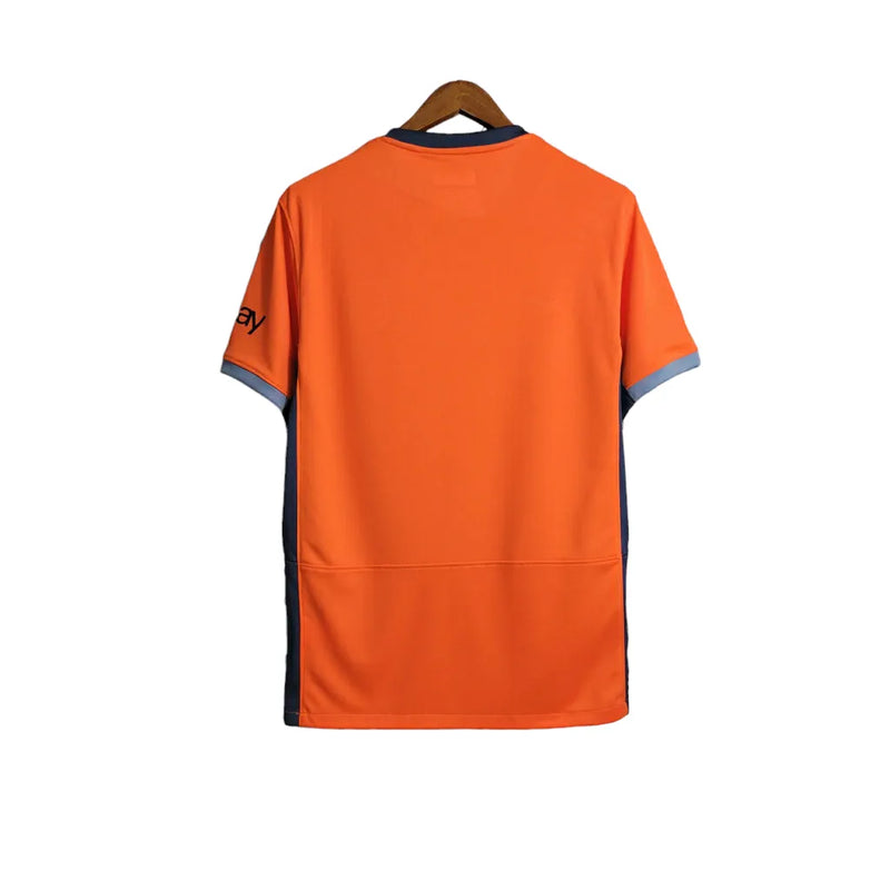 Camisa Inter de Milão III 23/24 - Torcedor Nike Masculina - Laranja com detalhes em preto e cinza