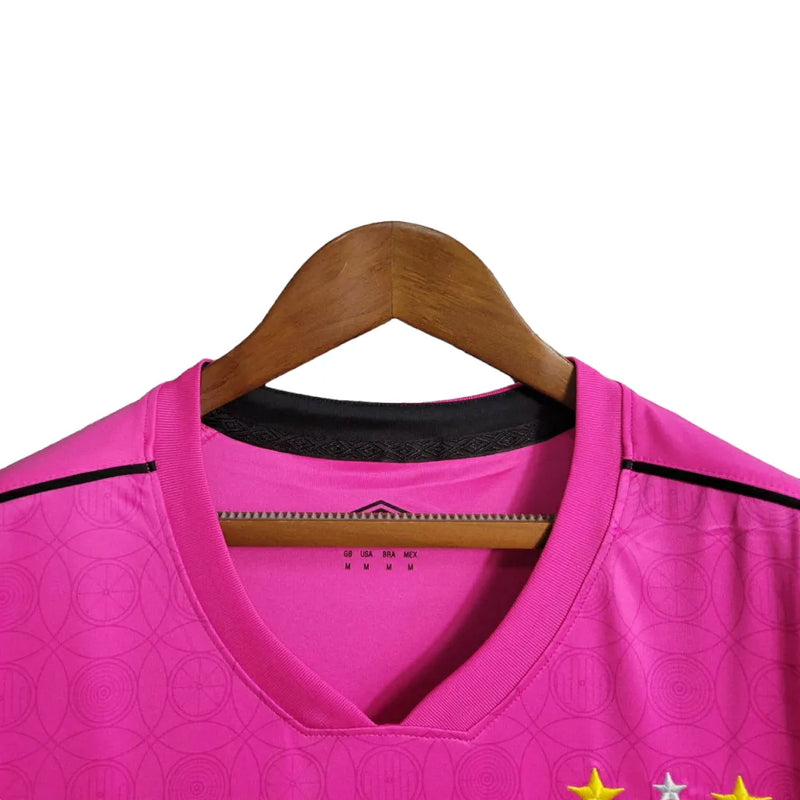 Camisa Sport Recife Edição especial outubro rosa 23/24 - Feminina Umbro - Rosa com detalhes preto