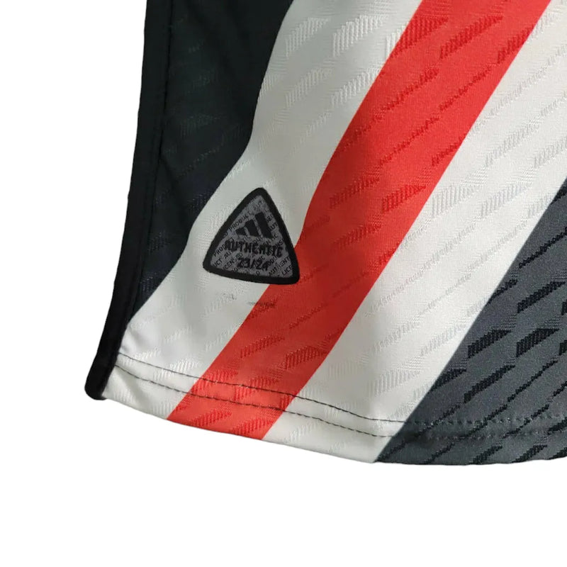 Camisa River Plate Edição Especial 23/24 - Jogador Adidas Masculina - Preta com detalhes em branco e vermelho