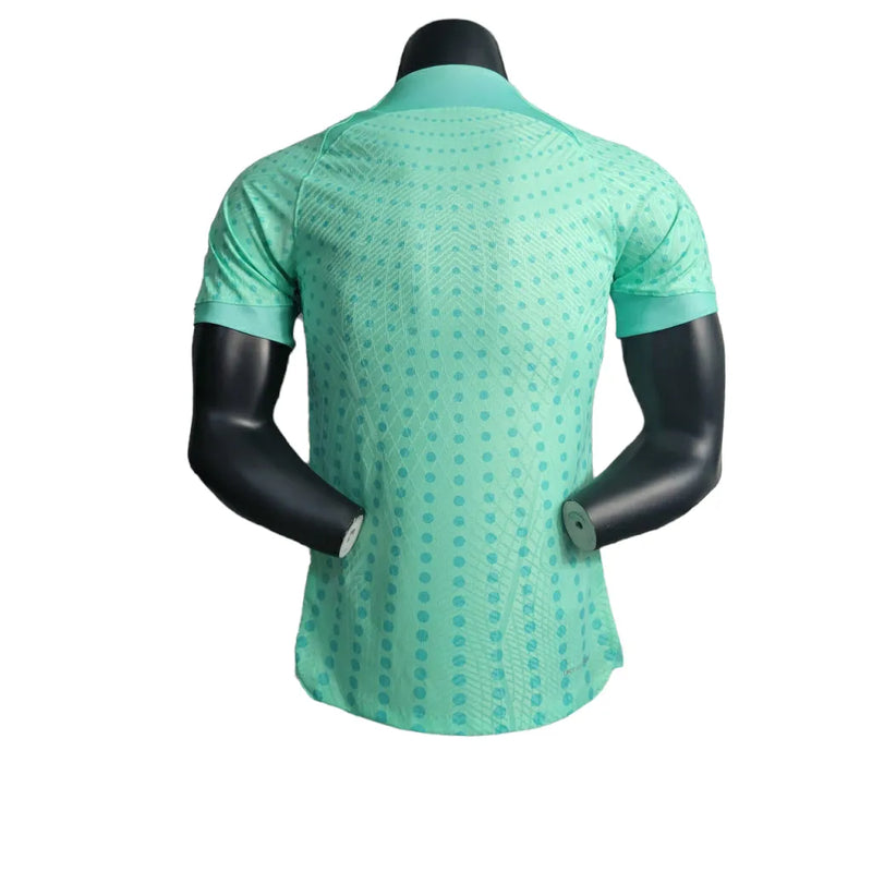 Camisa Seleção China II 23/24 - Jogador Nike Masculina - Verde com detalhes em vermelho