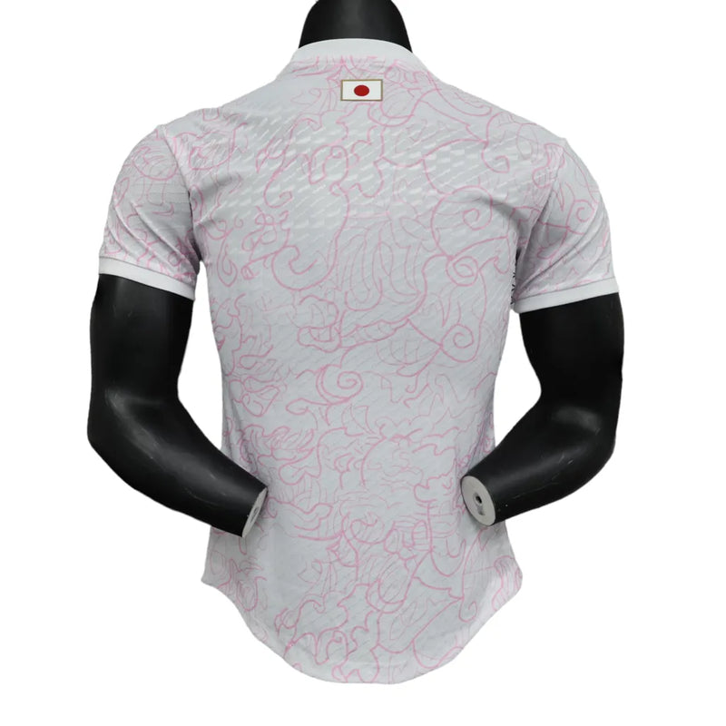 Camisa Seleção do Japão 23/24 - Jogador Adidas Masculina - Branca com detalhes em rosa