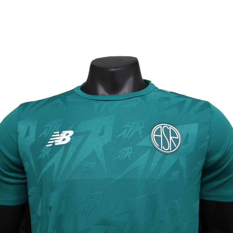 Camisa Roma Edição Especial 23/24 - Jogador New Balance Masculina - Verde com detalhes em branco