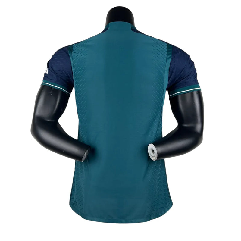 Camisa Arsenal II 23/24 - Jogador Adidas Masculina - Verde com detalhe em azul