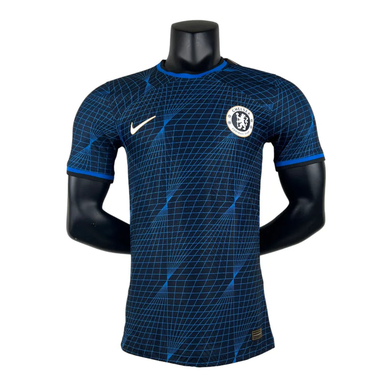 Camisa Chelsea II 23/24 - Jogador Nike Masculina - Azul com detalhes em branco