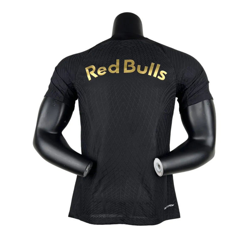 Camisa Red Bull Salzburg Edição Especial 23/24 - Jogador Nike Masculina - Preta com detalhes em dourado