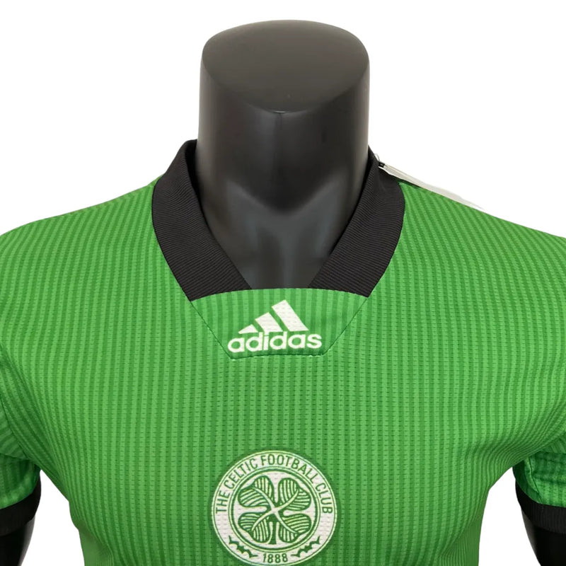 Camisa Celtic Coleção Especial 23/24 - Jogador Adidas Masculina - Verde com detalhes em branco