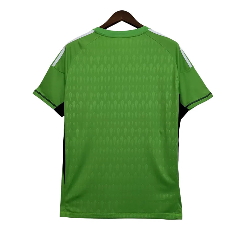 Camisa Seleção da Argentina Goleiro 23/24 - Torcedor Adidas Masculina - Verde com detalhes em branco e dourado