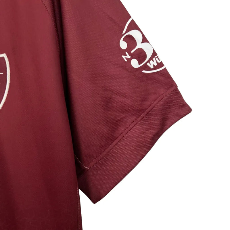 Camisa Torino Edição Especial 23/24 - Torcedor Joma Masculina - Vinho com detalhes em branco