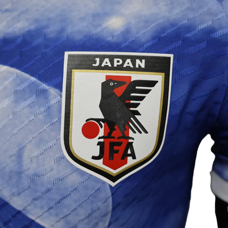 Camisa Seleção Japão Edição Especial 23/24 - Jogador Adidas Masculina - Azul com detalhes em branco