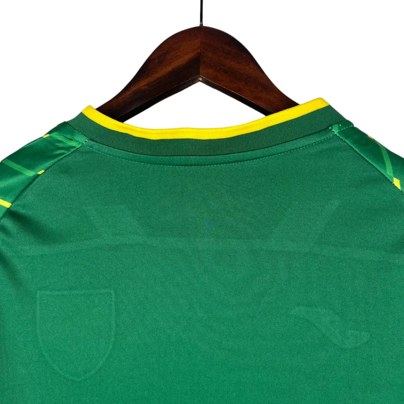 Camisa Norwich II 23/24 - Torcedor Joma Masculina - Verde com detalhes em amarelo