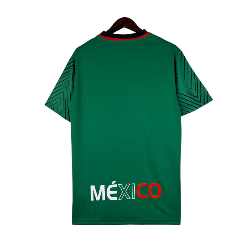 Camisa Seleção do México Edição especial 23/24 - Torcedor Masculina - Verde com detalhes em vermelho e preto