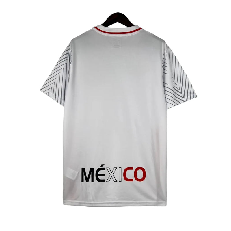 Camisa Seleção do México Edição especial 23/24 - Torcedor Masculina - Branca com detalhes em vermelho e cinza