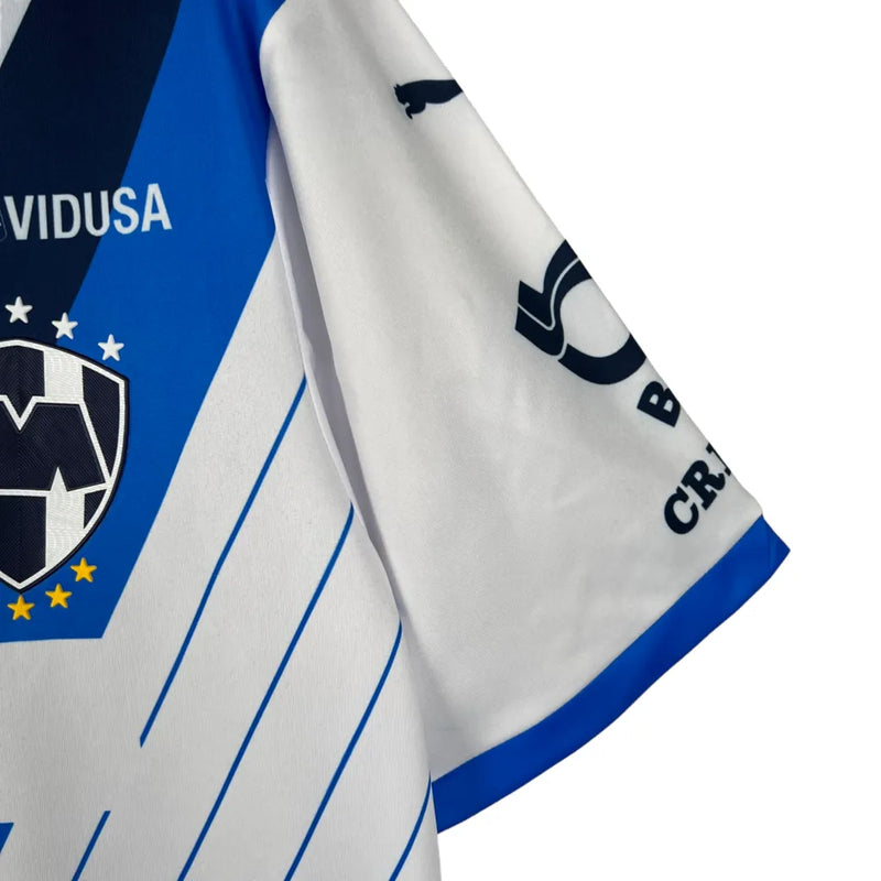 Camisa Monterrey do México II 23/24 - Torcedor Puma Masculina - Branca com detalhes em azul