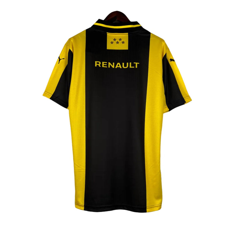 Camisa Peñarol Edição Especial Aniversario 23/24 - Torcedor Puma Masculina - Preta e amarela com detalhes em branco