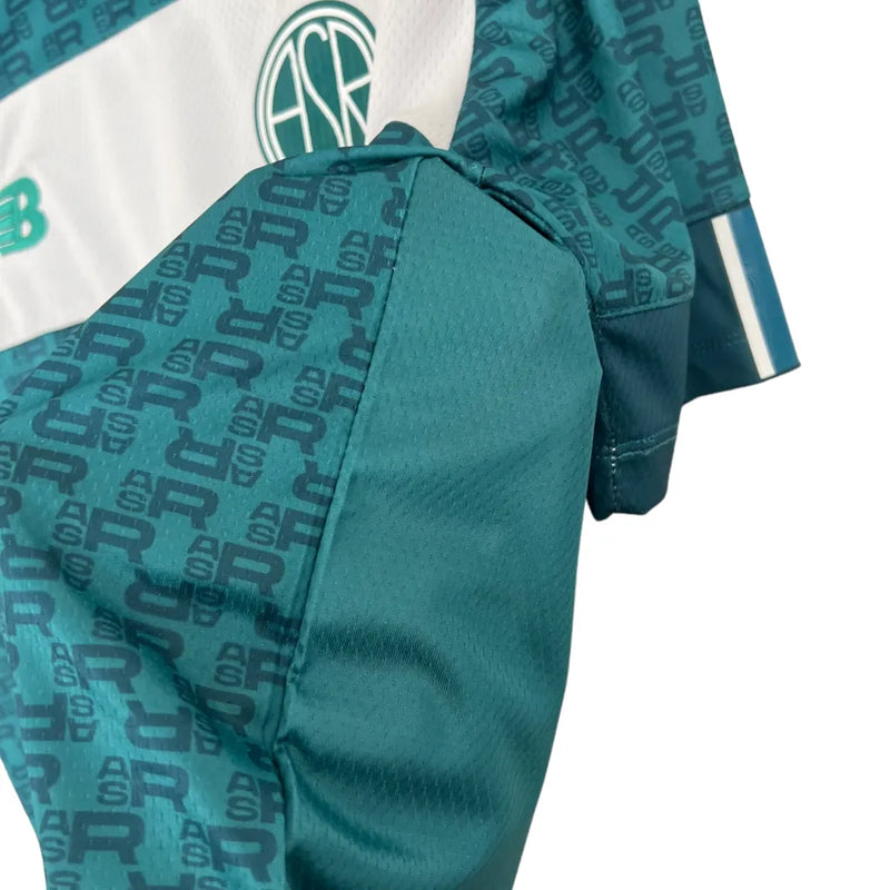 Camisa Roma Edição Especial 23/24 - Torcedor New Balance Masculina - Verde com detalhes em branco