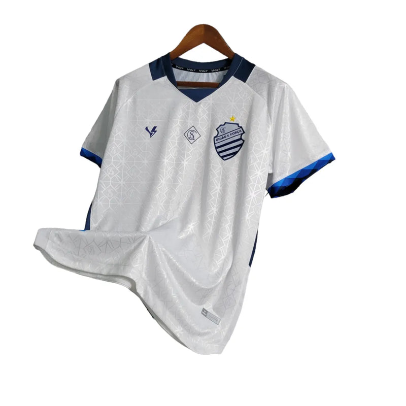 Camisa CSA de Alagoas Edição Especial 23/24 - Torcedor Volt Masculina - Branca com detalhes em azul