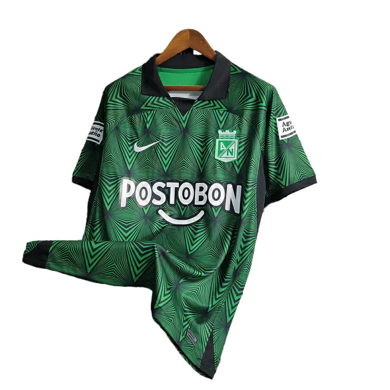 Camisa Atlético Nacional II 23/24 - Torcedor Nike Masculina - Verde com detalhes em branco e preto