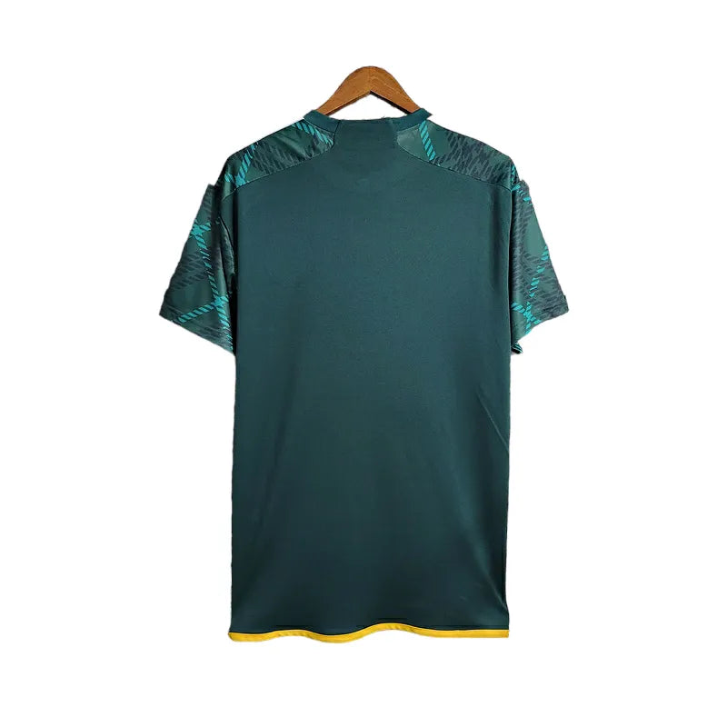 Camisa Portland Timbers FC I 23/24 - Torcedor Adidas Masculina - Verde com detalhes em dourado e branco