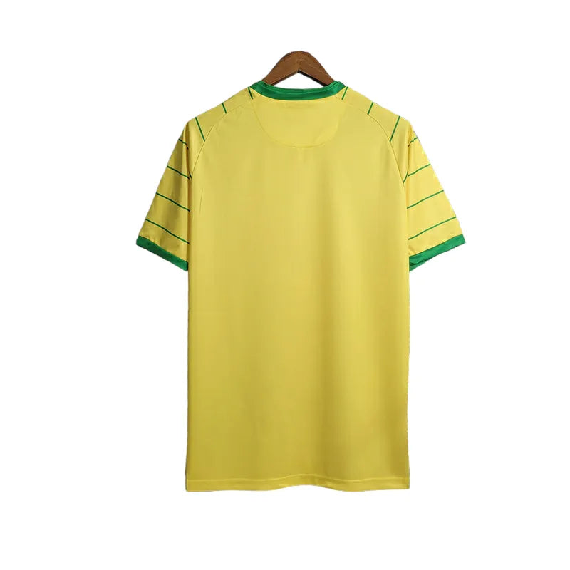 Camisa Nantes Edição Especial 23/24 - Torcedor Macron Masculina - Amarela com detalhes em verde