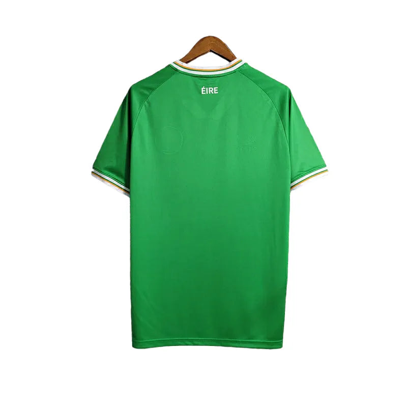 Camisa Seleção Irlanda I 23/24 - Torcedor Castore Masculina - Verde com detalhes em laranja