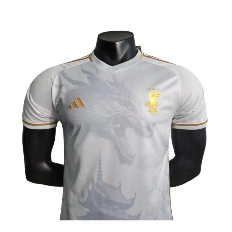 Camisa Seleção Japão Edição Especial 23/24 - Jogador Adidas Masculina - Branca com detalhes em dourado