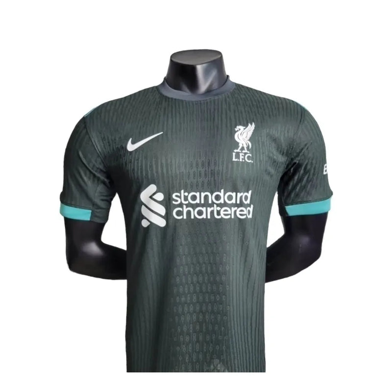 Camisa Liverpool II 24/25 - Jogador Nike Masculina - Verde com detalhes em azul