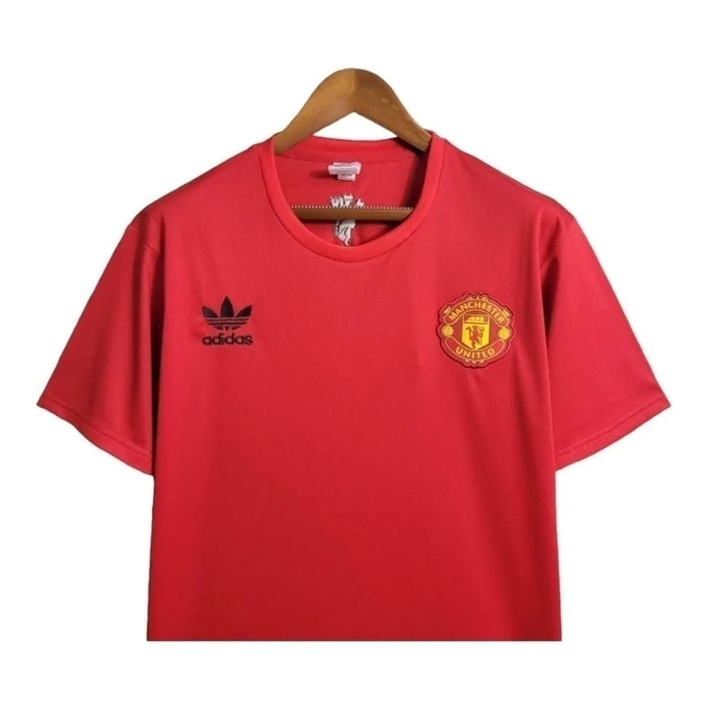 Camisa Treino Manchester United 23/24 - Torcedor Adidas Masculina - Vermelha