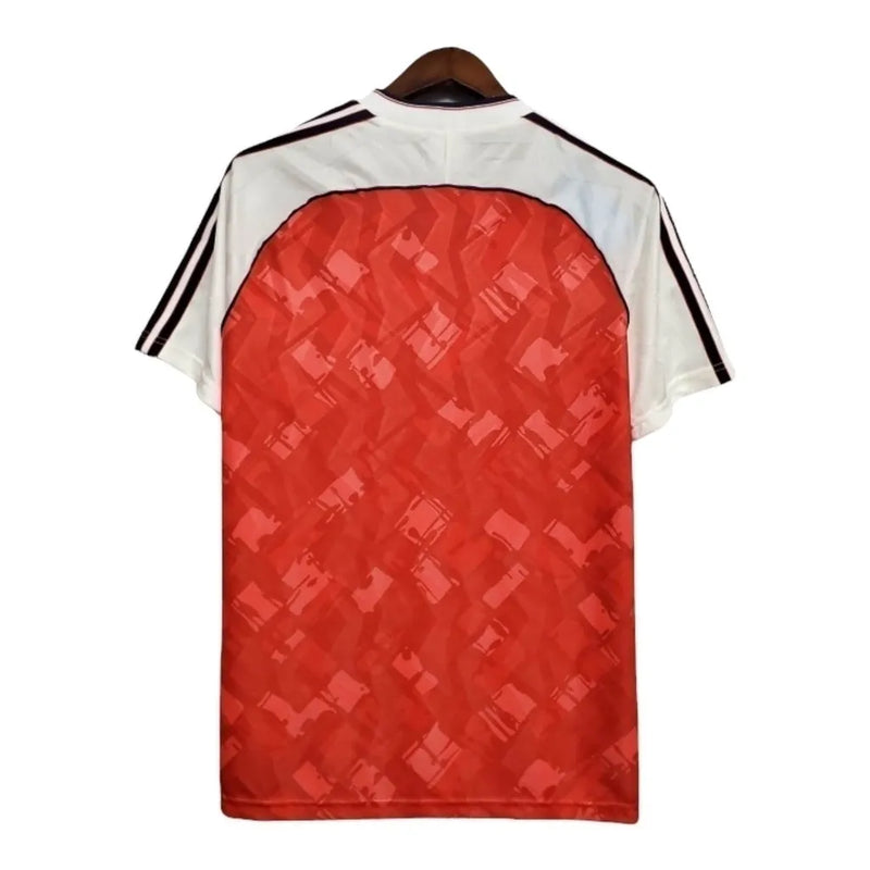 Camisa Retrô Arsenal I 90/92 - Masculina Adidas - Vermelha e branca