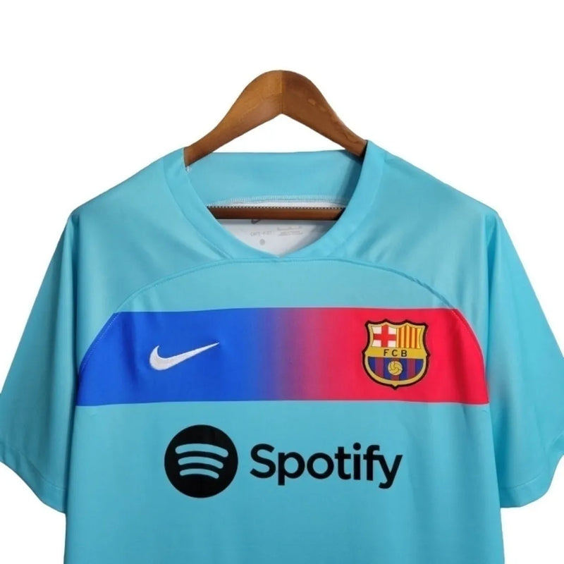 Camisa Barcelona 23/24 - Torcedor Nike Masculina - Azul