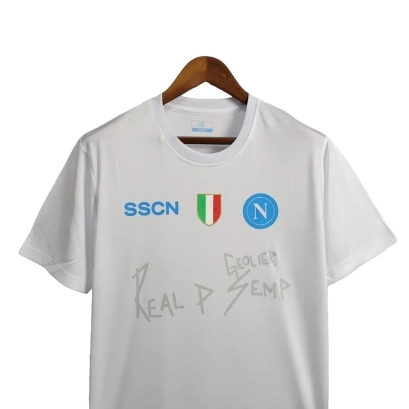 Camisa Napoli Edição especial 24/25 - Torcedor SSC Masculina - Branca