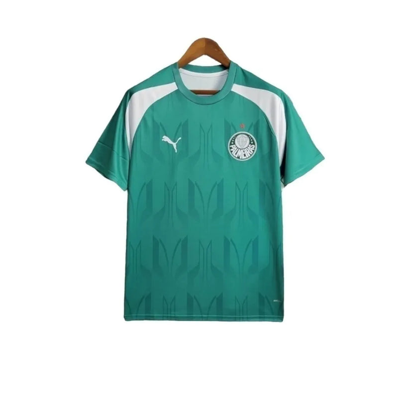 Camisa Palmeiras Treino 24/25 - Torcedor Puma Masculina - Verde com detalhes em branco