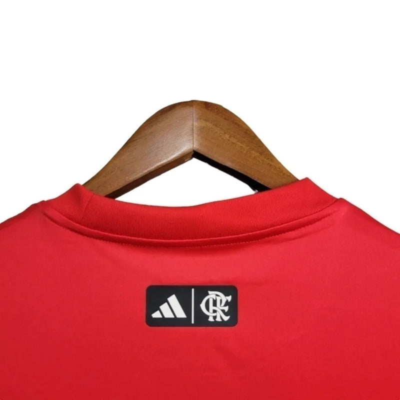 Camisa Flamengo Edição Especial 24/25 - Torcedor Adidas Masculina - Vermelha com detalhes em preto