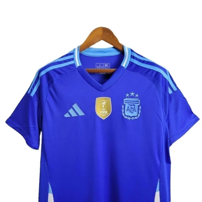 Camisa Seleção da Argentina II 24/25 - Torcedor Adidas Masculina - Azul com detalhes em branco