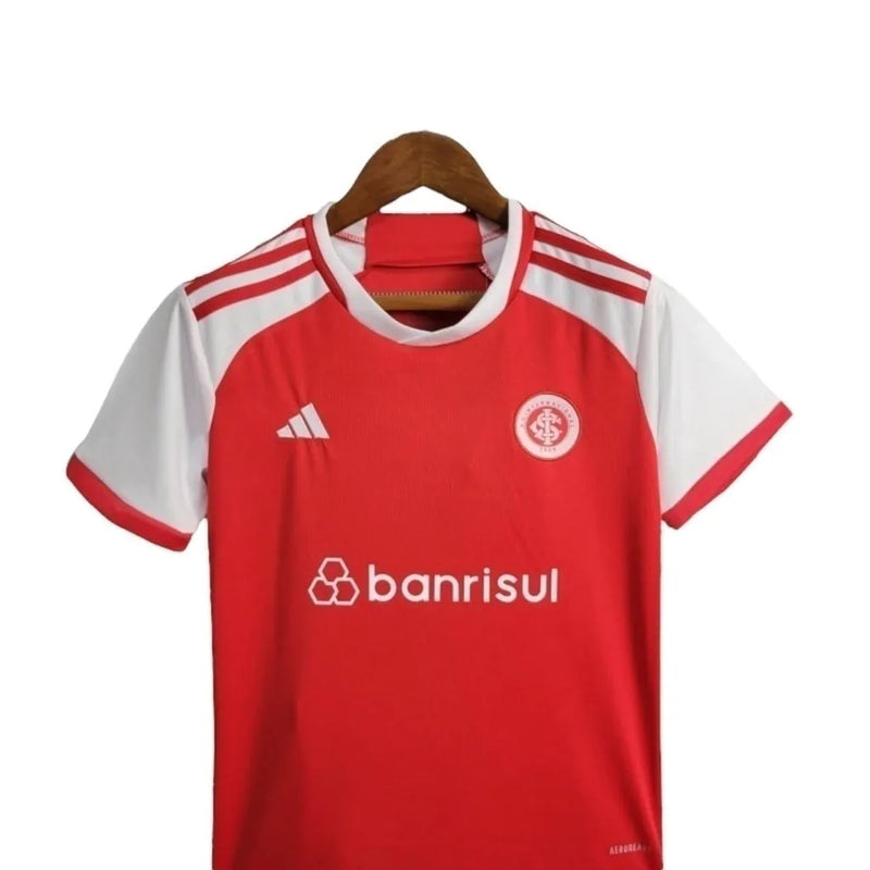 Kit Infantil Internacional I 24/25 - Adidas - Vermelho e branco