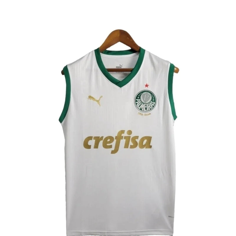 Camisa regata Palmeiras II 24/25 - Torcedor Puma Masculina - Branca