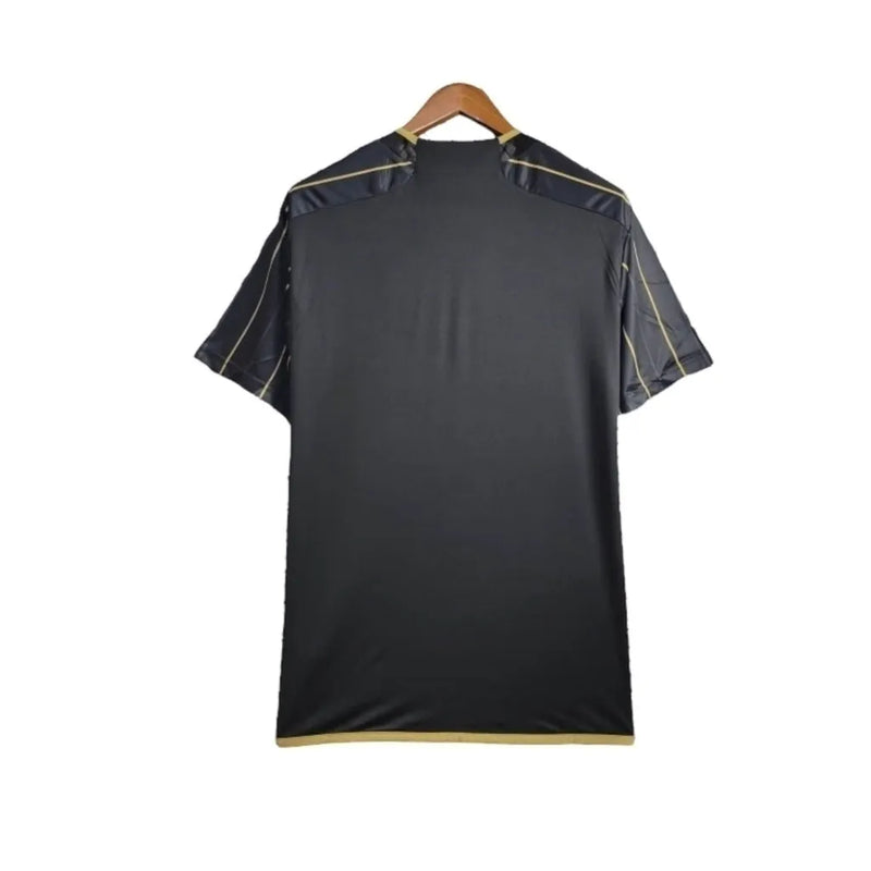 Camisa Los Angeles FC I 24/25 - Torcedor Adidas Masculina - Preta com detalhes em dourado