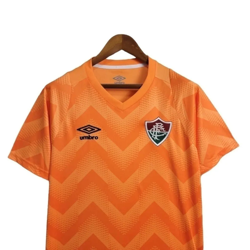 Camisa Fluminense Goleiro II 24/25 - Torcedor Umbro Masculina - Laranja