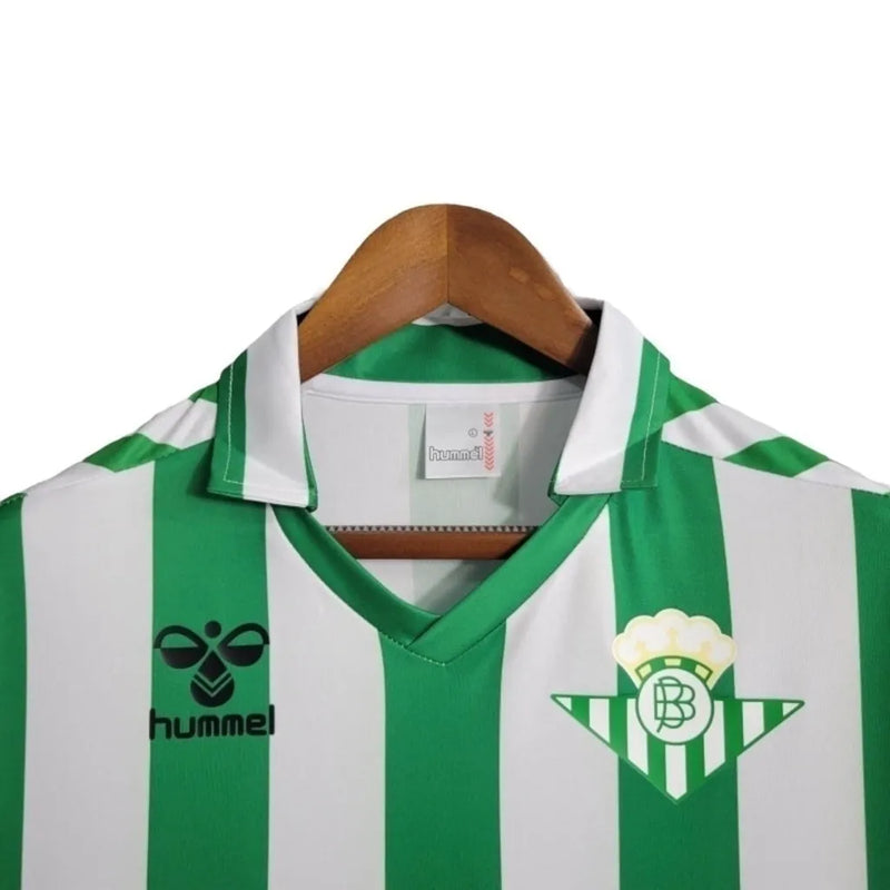 Camisa Retrô Real Betis 1988/1989 - Hummel Masculina - Verde e branca