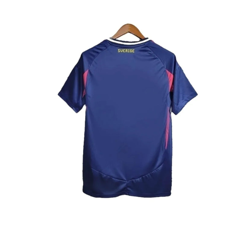 Camisa Suécia II 24/25 - Torcedor Adidas Masculina - Azul com detalhes em rosa