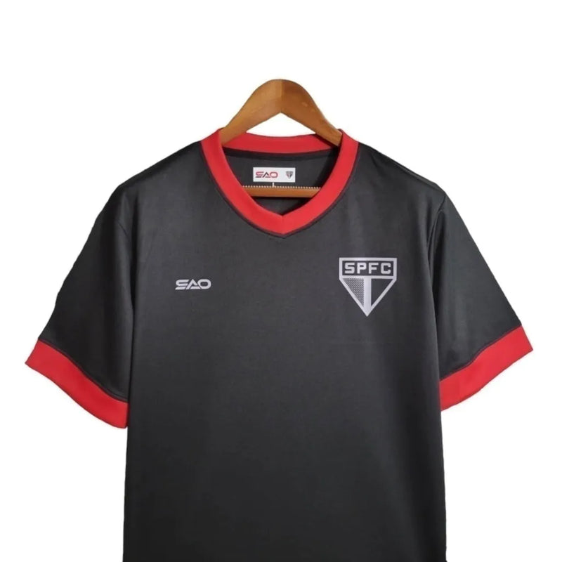 Camisa São Paulo Edição Especial 23/24 - Torcedor Masculina - Preta com detalhes em vermelho