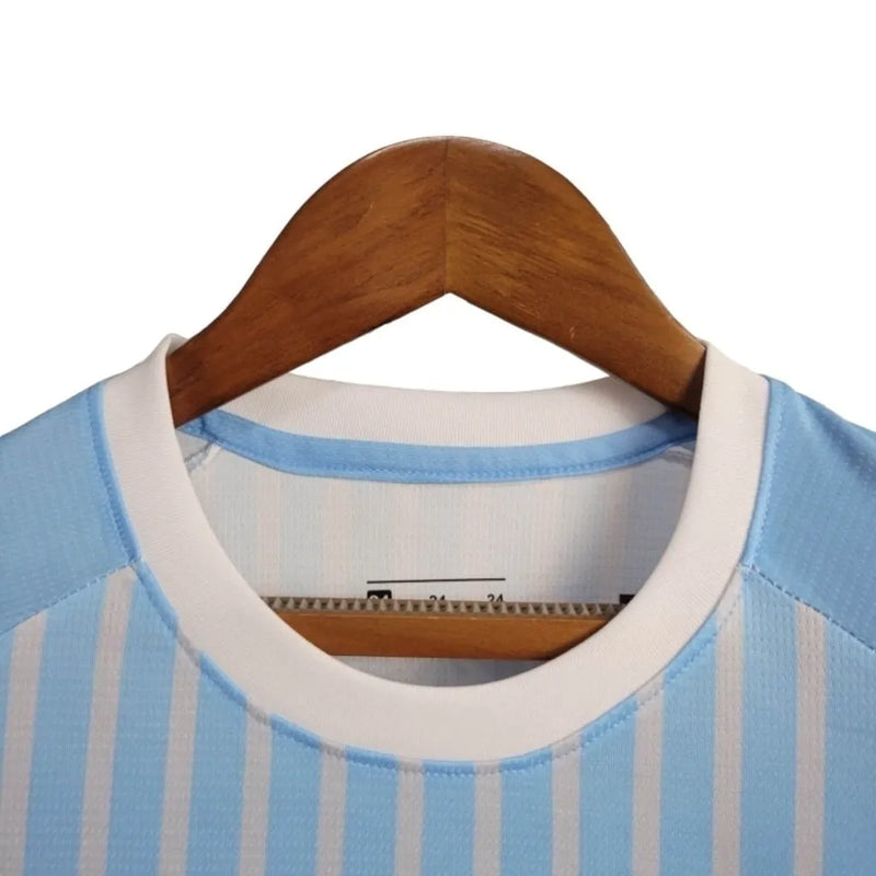 Kit Infantil Seleção do Uruguai I 24/25 - Azul e branco