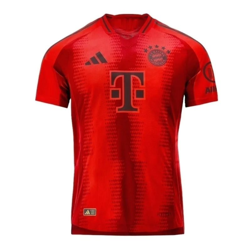 Camisa Bayern de Munique I 24/25 - Torcedor Adidas Masculina - Vermelha com detalhes em preto