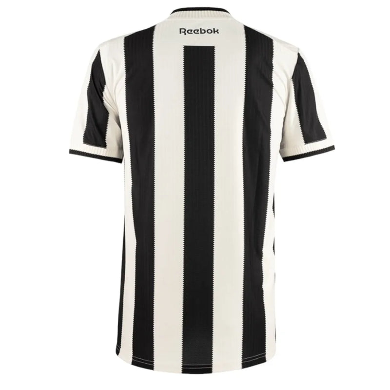 Camisa Botafogo I 24/25 - Torcedor Reebok Masculina - Preta e branca