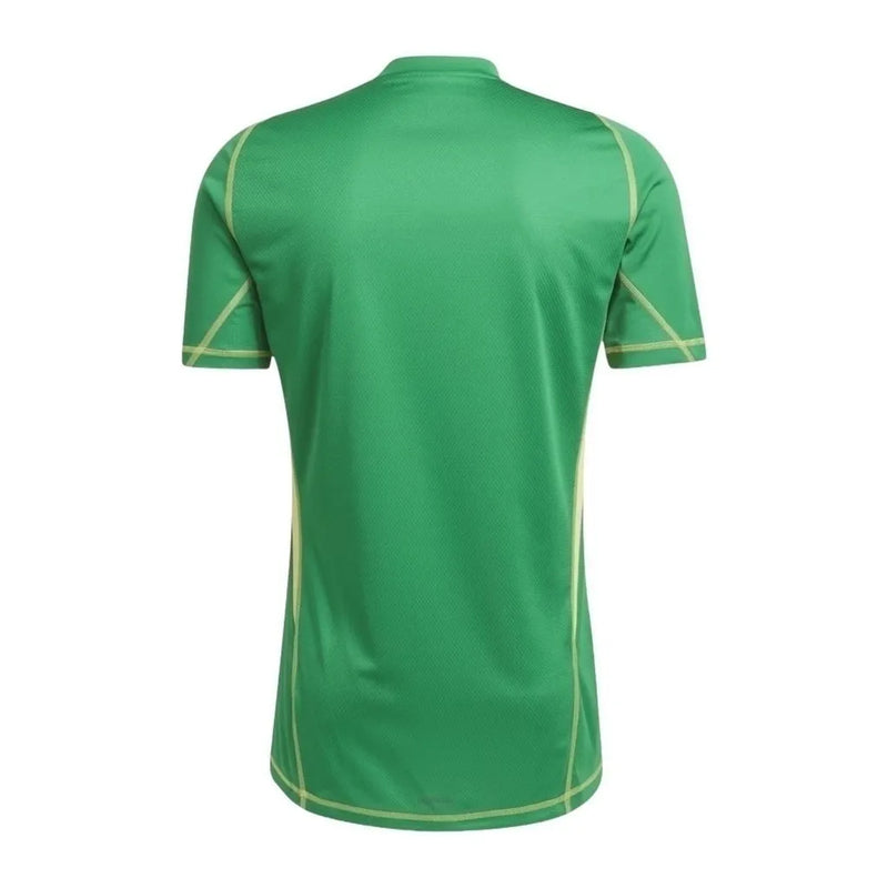 Camisa FC Cincinnati Goleiro 24/25 - Torcedor Adidas Masculina - Verde com detalhes em amarelo