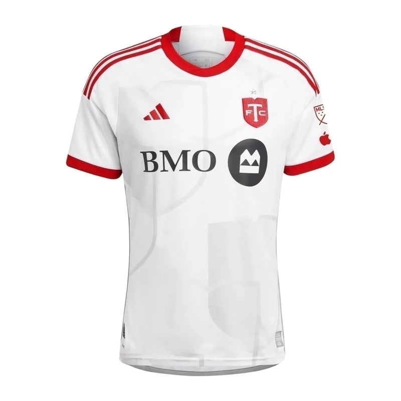 Camisa Toronto FC II 24/25 - Torcedor Adidas Masculina - Branca com detalhes em vermelho