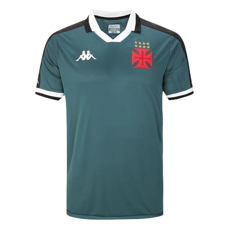 Camisa Vasco da Gama Goleiro 24/25 - Torcedor Kappa Masculina - Verde