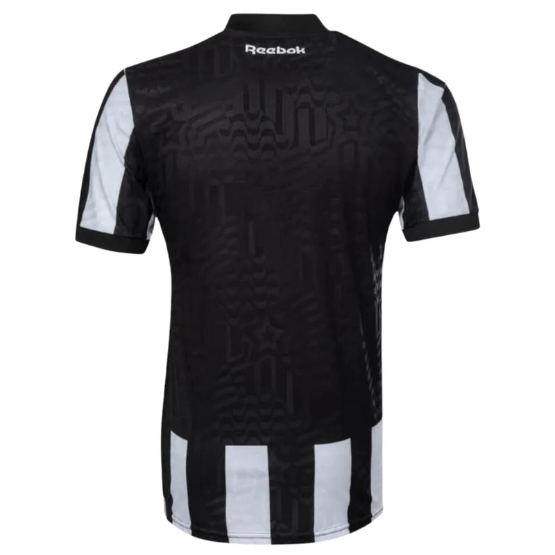 Camisa Botafogo I 23/24 - Torcedor Reebok Masculina - Preto e branca